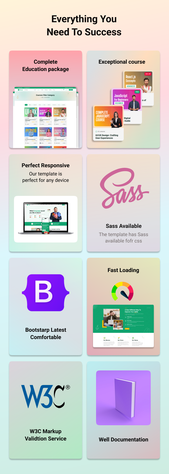 Education & Online Courses Template | iStudy